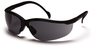 Pyramex Venture II® Series Glasses Anti-scratch Gray Black