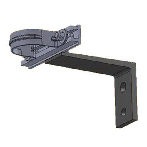 Nehrwess Nehrwess Adjustable Aluminum Standoff Brackets Aluminum 8 in