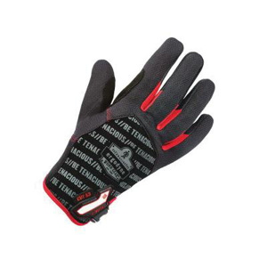 Ergodyne ProFlex® 812CR Utility Gloves Medium Black Polyester, Synthetic Leather