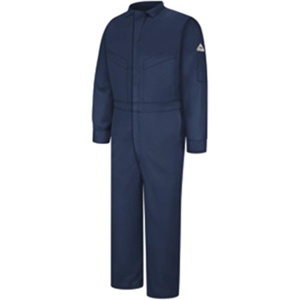 Workwear Outfitters Bulwark FR CoolTouch® 2 Deluxe Coveralls 48 Navy Aramid, Lyocell, Modacrylic 6.5 cal/cm2