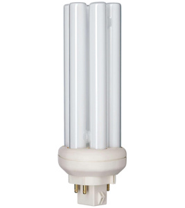 Signify Lighting Alto® Series Compact Fluorescent Lamps Triple Twin Tube (TTT) CFL 4-pin 4-pin (GX24q-3) 2700 K 32 W