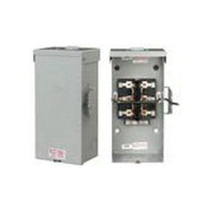ABB Industrial Solutions TC10 Series Single Phase Non-fused Double Throw Disconnects 100 A NEMA 3R 120/240 VAC