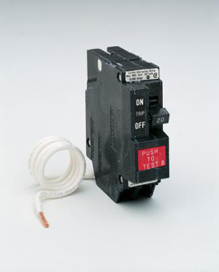 ABB Midwest Electric THQL Series GFCI Molded Case Plug-in Circuit Breakers 30 A 120/240 VAC 10 kAIC 1 Pole 1 Phase