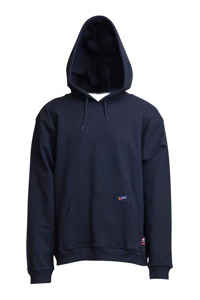 Lapco FR Heavyweight Pullover Hoodies Large Navy Mens