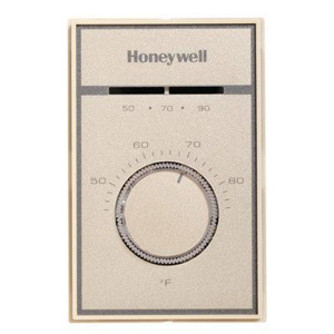 Extech T651 Series Heat/Cool - Single Pole Wall Thermostat - Line Voltage 120 - 277 V 22 A Beige