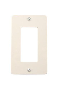 Diode LED Standard Decorator Wallplates 1 Gang White Device