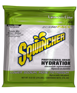 Sqwincher Powder Packs Lemon Lime 1 gal