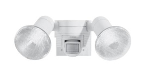 Signify Lighting FL300 Series Twin-head Floodlights with Motion Sensor 300 W PAR38