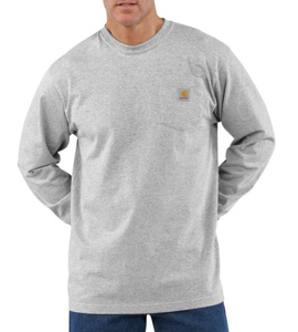 Kits - Carhartt Workwear Heavyweight Loose Shirts - Co-Mo <em class="search-results-highlight">Logo</em> 2XL Heather Gray Mens