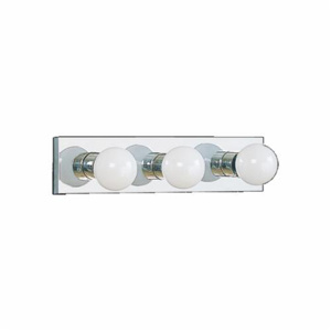 Seagull Lighting Center Stage Series Decorative Wall Fixtures Incandescent None Chrome