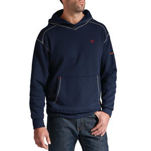 Kits - Ariat FR Polartec® Insulated Pullover Hoodies - Custom <em class="search-results-highlight">Logo</em> 2XL Navy Mens
