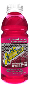 Sqwincher Ready-to-Drink Electrolyte Drinks Strawberry Lemonade