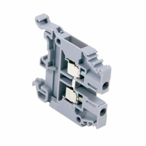 TE Connectivity SNA Series M4/6.T IEC Style Feed-Through Terminal Blocks Screw Clamp 1 Tier 22 - 10 AWG