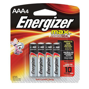Energizer Max Alkaline Batteries 1.5 V AAA