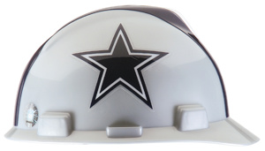 MSA NFL Logo V-Gard® Caps 6-1/2 - 8 in Graphic/Logo