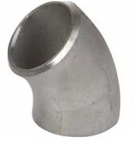 High Yield Carbon Steel WPHY-52 Long Radius 45 Degree Elbows 6 in STD (Standard) Butt Weld Domestic