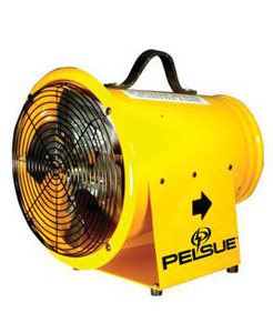 Pelsue Axial Series Portable Blowers 120 V Yellow