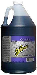 Sqwincher Electrolyte Liquid Beverage Concentrates Grape 6 gal 128 oz Per Unit