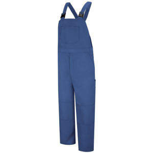 Workwear Outfitters Bulwark FR Bib Overalls Large Blue Mens