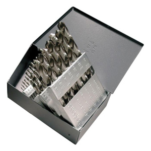 Greenfield General Purpose Jobber Length Drill Sets 29 Piece High Speed Steel (HSS) 1/16 - 1/2 in