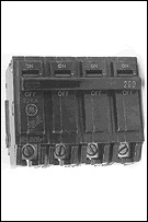 ABB Midwest Electric THQMV Series Main Breaker Molded Case Plug-in Circuit Breakers 200 A 120/240 VAC 3 Pole