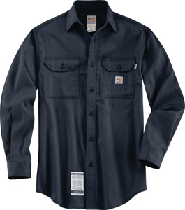Kits - Carhartt FR Lightweight Loose Button Work Shirts - Custom <em class="search-results-highlight">Logo</em> with Name Large Tall Dark Navy Mens