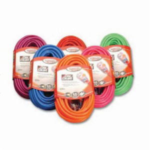 Southwire SJTW Extension Cord Sets 12/3 100 ft Neon Green
