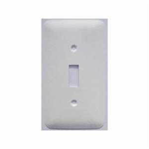 Mulberry Metal 75071 Series Wallplates 1 Gang Toggle White