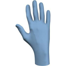 Showa 7500PF Series Biodegradeable Disposable Textured Powder-free Gloves 2XL Nitrile Latex-free Blue
