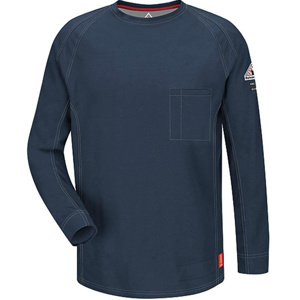 Kits - Workwear Outfitters Bulwark FR iQ Series® T-shirts - Kiowa <em class="search-results-highlight">Logo</em> Large Tall Dark Blue Mens