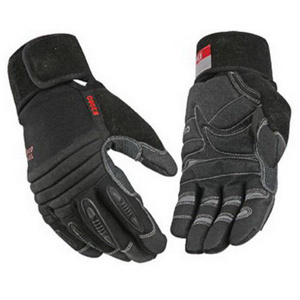 KincoPro™ Heavy Duty Anti-Vibe Synthetic Leather Gloves XL Gray