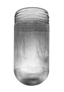 Signify Lighting V100 Series Vaportite Jelly Jars - Globe Only - Prismatic 100 W Incandescent For Signify (formerly Philips) V100 series