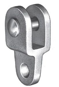 Hubbell Power Ductile Iron Clevis Eyes Ductile Iron