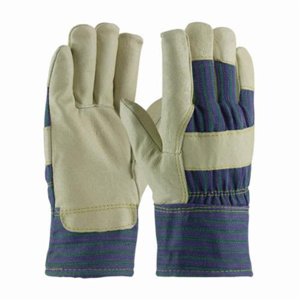 PIP Cold Protection Insulated Gloves with Safety Cuff XL Blue/Green/White Pigskin Leather