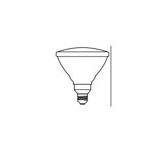 GE Lamps Cool Beam Quartzline® Series Halogen PAR Lamps PAR38 10 deg Medium Skirted (E26) Narrow Spot 250 W
