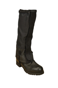 Dragonwear FR 100 Leg Gaiters Large Black Kevlar®, Nomex®, Para-aramid, Velcro® 8.5 cal/cm2