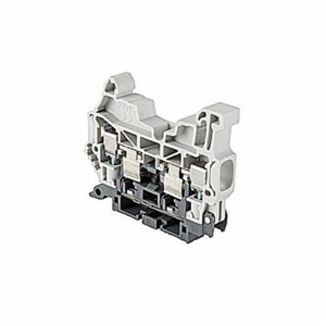 TE Connectivity ZS4-SF1 SNK Series IEC Style Fuse Terminal Blocks Screw Clamp 1 Tier 24 - 10 AWG