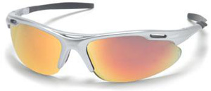 Pyramex Avante® Safety Glasses Anti-scratch Orange Mirror Silver