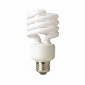 TCP SpringLamp® Series Self-ballasted Compact Fluorescent Lamps Twist CFL Medium 4100 K 23 W