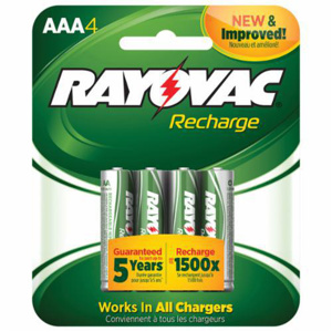 Rayovac LD715-4OP Rechargeable Batteries AA Batteries (1)