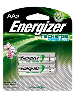 Energizer Rechargeable NiMH Batteries 1.2 V AA