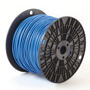 Copper THHN Wire 12 AWG (4) 500 ft Carton Blue Stranded