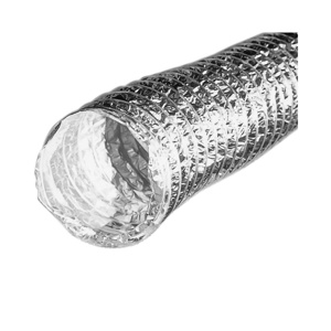 Builder's Best Wire Helix Foil Duct 4 in 25 ft