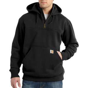 Kits - Carhartt Rain Defender® Heavyweight Loose 1/4 Zip Hoodies - Co-Mo <em class="search-results-highlight">Logo</em> 2XL Tall Black Mens