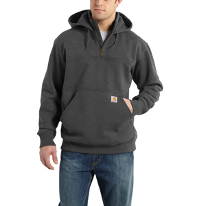 Kits - Carhartt Rain Defender® Heavyweight Loose 1/4 Zip Hoodies - Co-Mo <em class="search-results-highlight">Logo</em> 2XL Tall Carbon Heather Mens