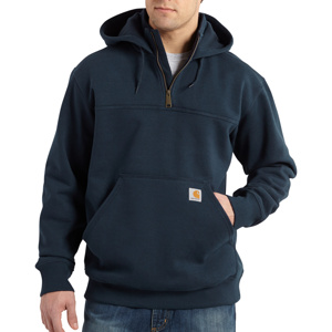 Kits - Carhartt Rain Defender® Heavyweight Loose 1/4 Zip Hoodies - Co-Mo <em class="search-results-highlight">Logo</em> 2XL Tall Navy Mens