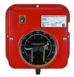 Murphy OPL Series Combination Level Indicating Gauge and Limit Switches 0 - 3000 psi