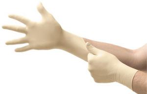 Ansell MICROFLEX® ​Diamond Grip® MF-300 Disposable Gloves XL Latex