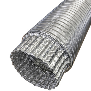 Builder's Best V330 PRO Series Semi-rigid Flexible Crimped End Duct 6 in 8 ft