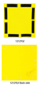 Honeywell Salisbury Type II Salcor® Class 0 Low Voltage Zip-on Insulating Blankets Class 2 12 x 12 in Yellow